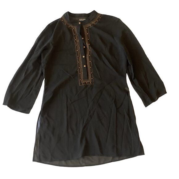 NY & Co Sheer Swim Coverup - Picture 4 of 7